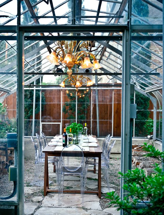 Green house dining